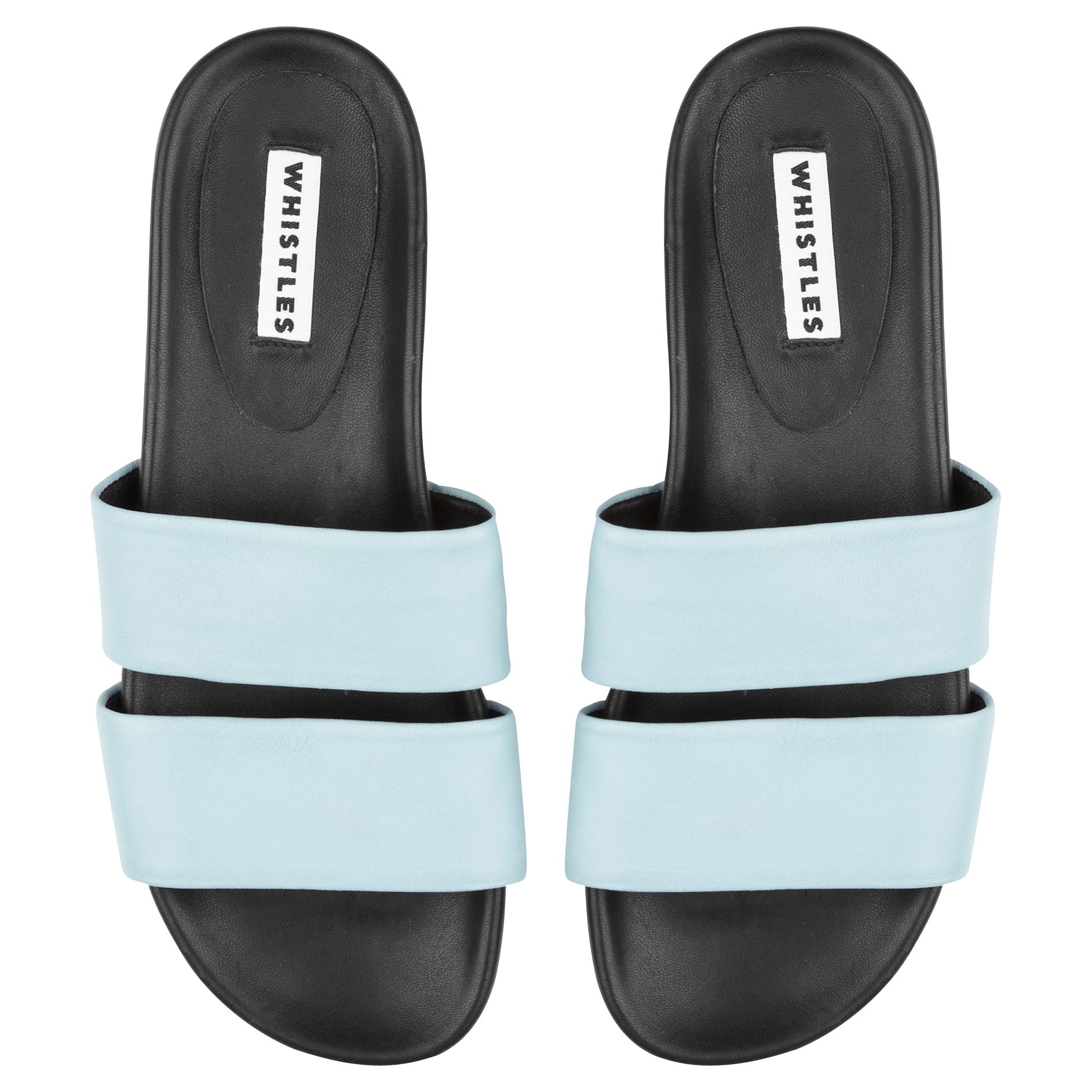 Whistles Maddy Double Band Poolside Sandals at John Lewis & Partners