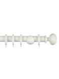 John Lewis Maison Curtain Pole Kit, Distressed White, Dia.35mm