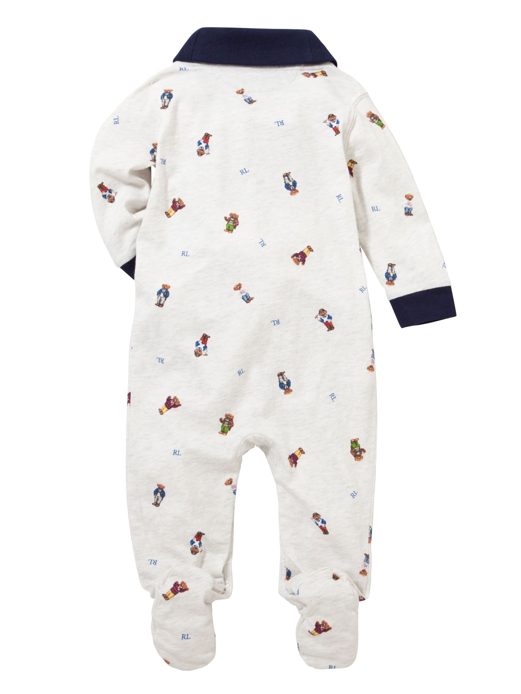 ralph lauren baby sleepsuits