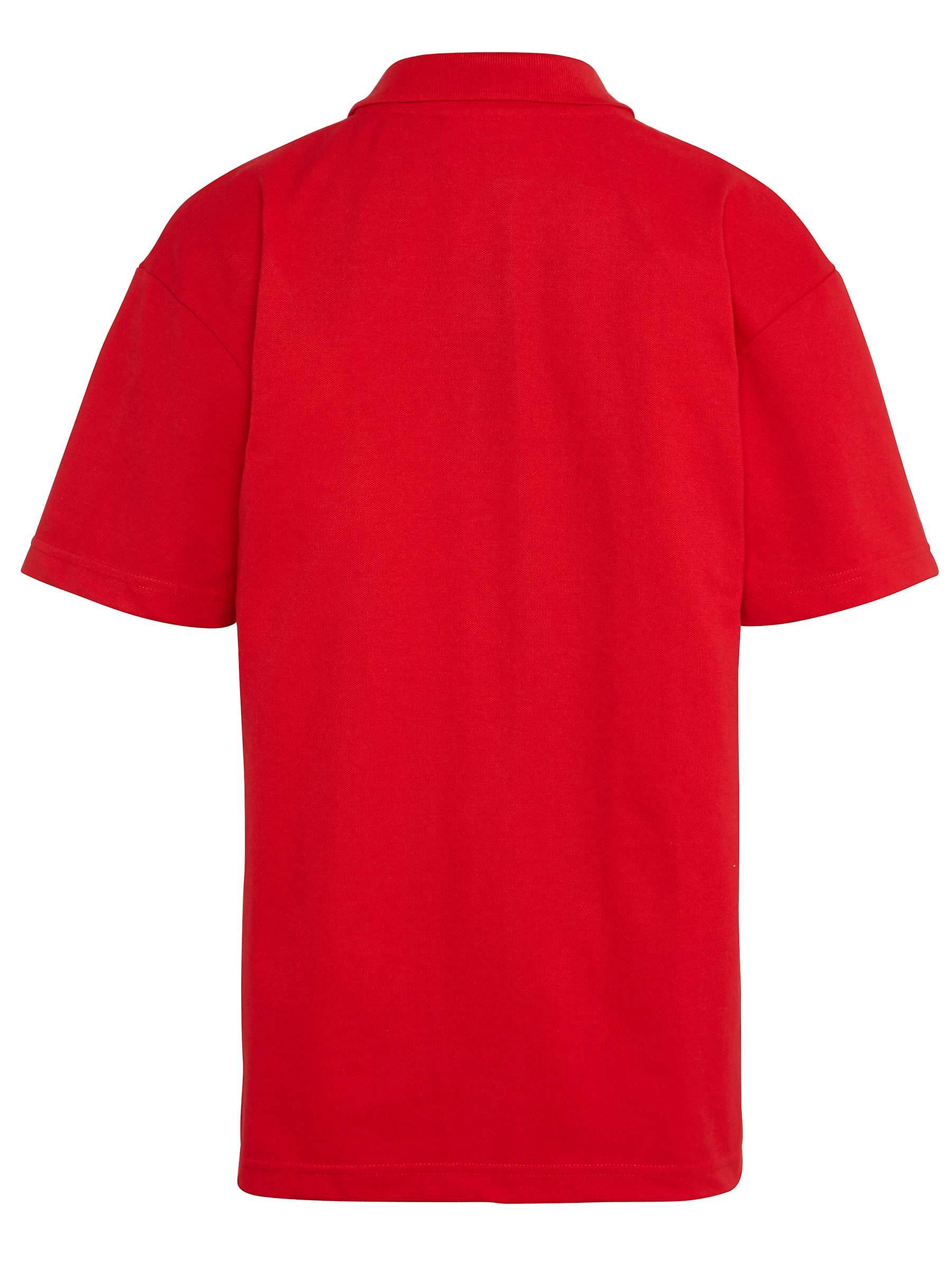 Buy Brondesbury College Boys' Red House Polo Shirt, Red Online at johnlewis.com