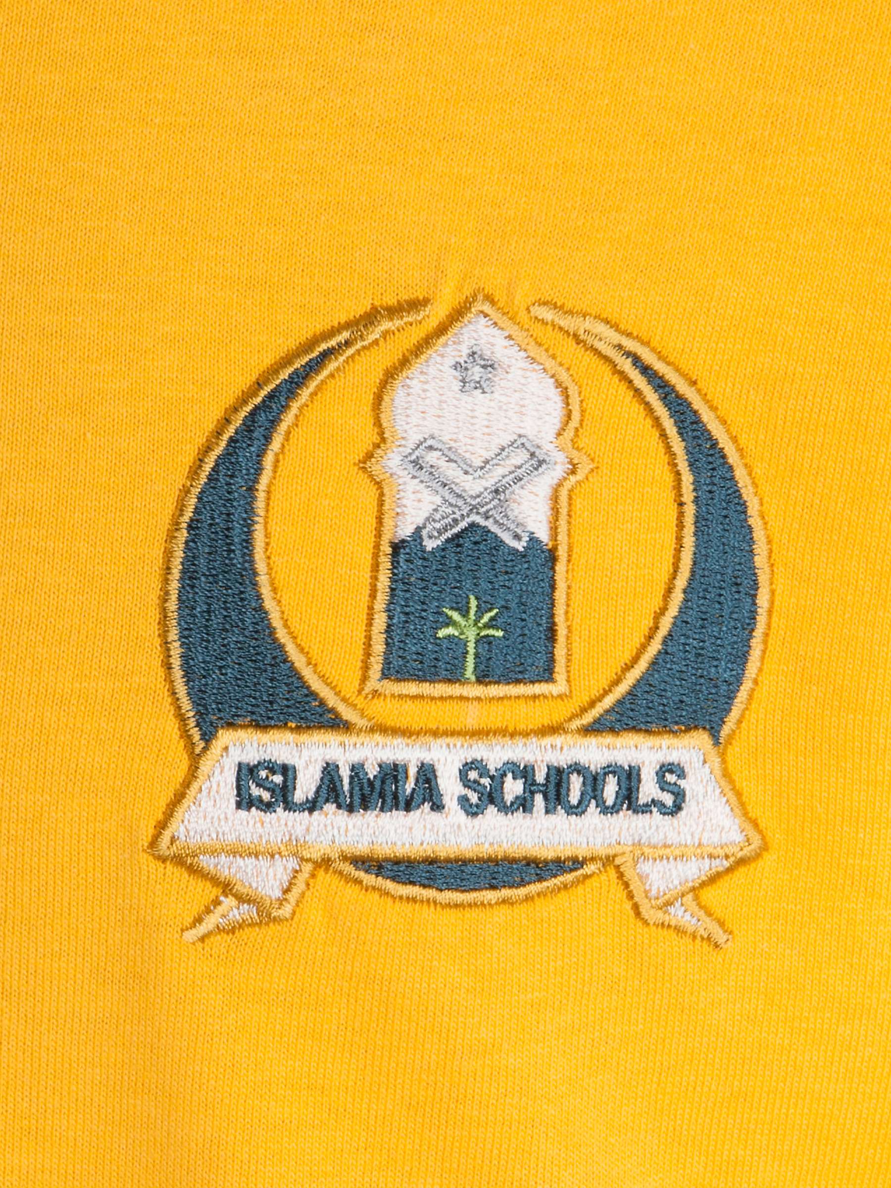 Buy Islamia Girls' School Long Sleeve T-Shirt, Gold Online at johnlewis.com
