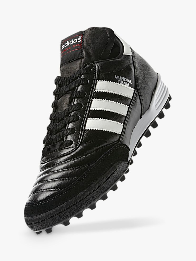 adidas Mundial Team Men's Football Boots, Black/White at John Lewis u0026  Partners