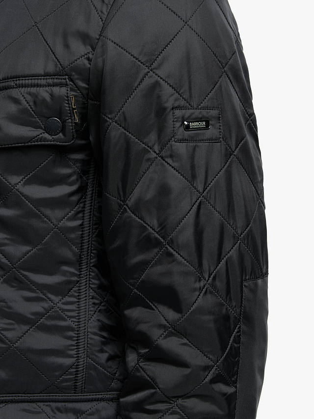Barbour International Ariel Polarquilt Quilted Jacket, Black