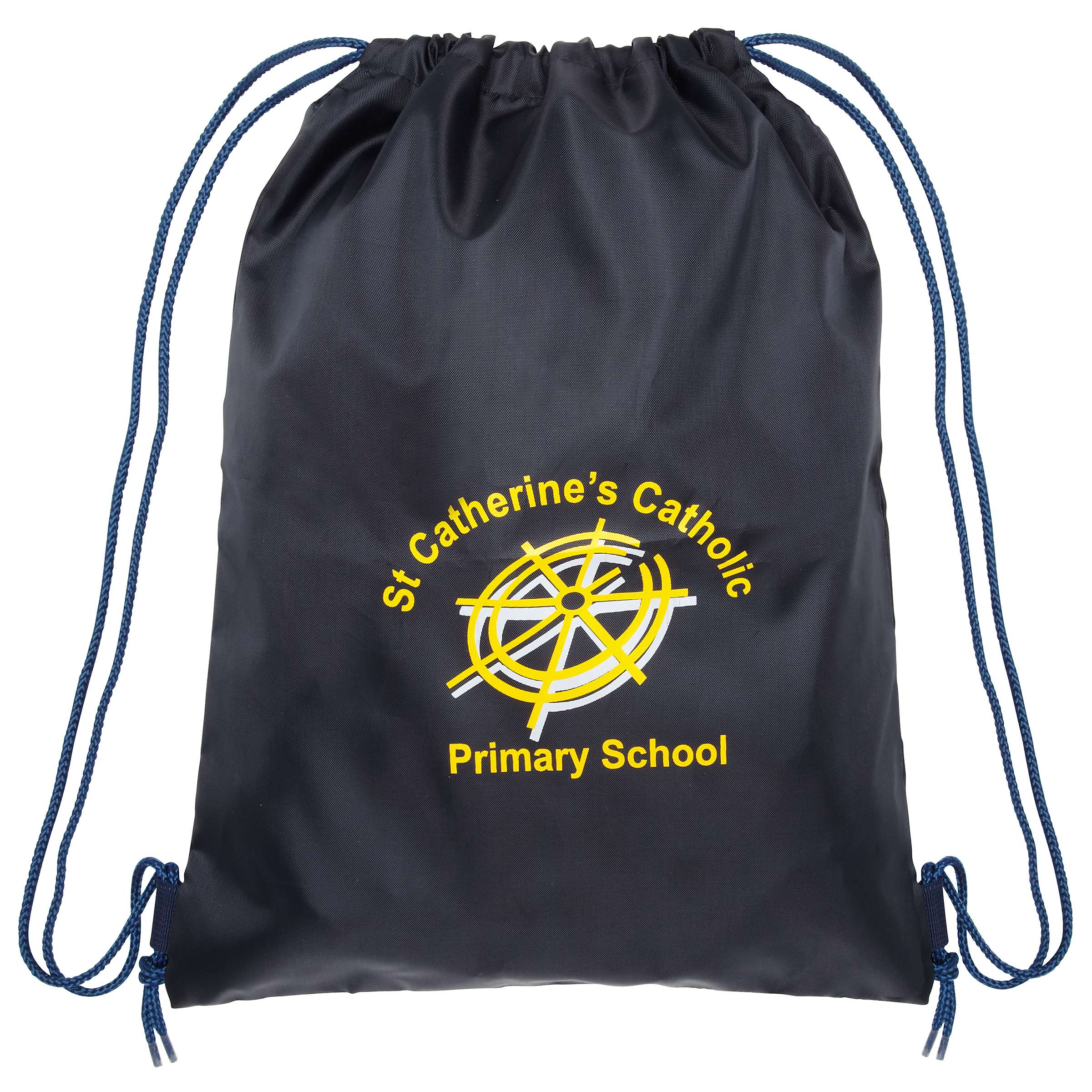 Buy St Catherine's Catholic Primary School PE Bag, Navy Online at johnlewis.com