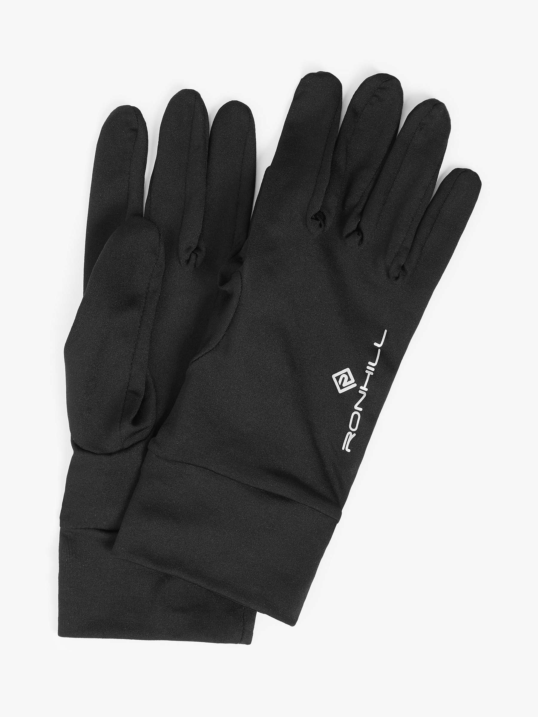 Grey Ronhill Merino Running Gloves 