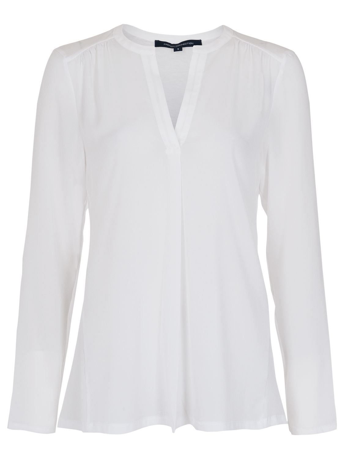 French Connection Classic Polly Plains Shirt at John Lewis & Partners