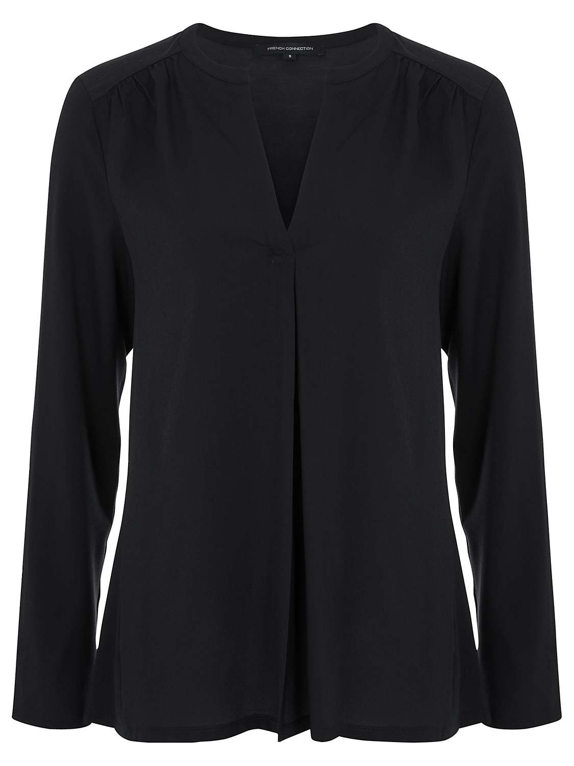 French Connection Classic Polly Plains Shirt at John Lewis & Partners