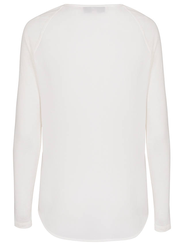 French Connection Polly Plains Top, Classic Cream at John Lewis & Partners