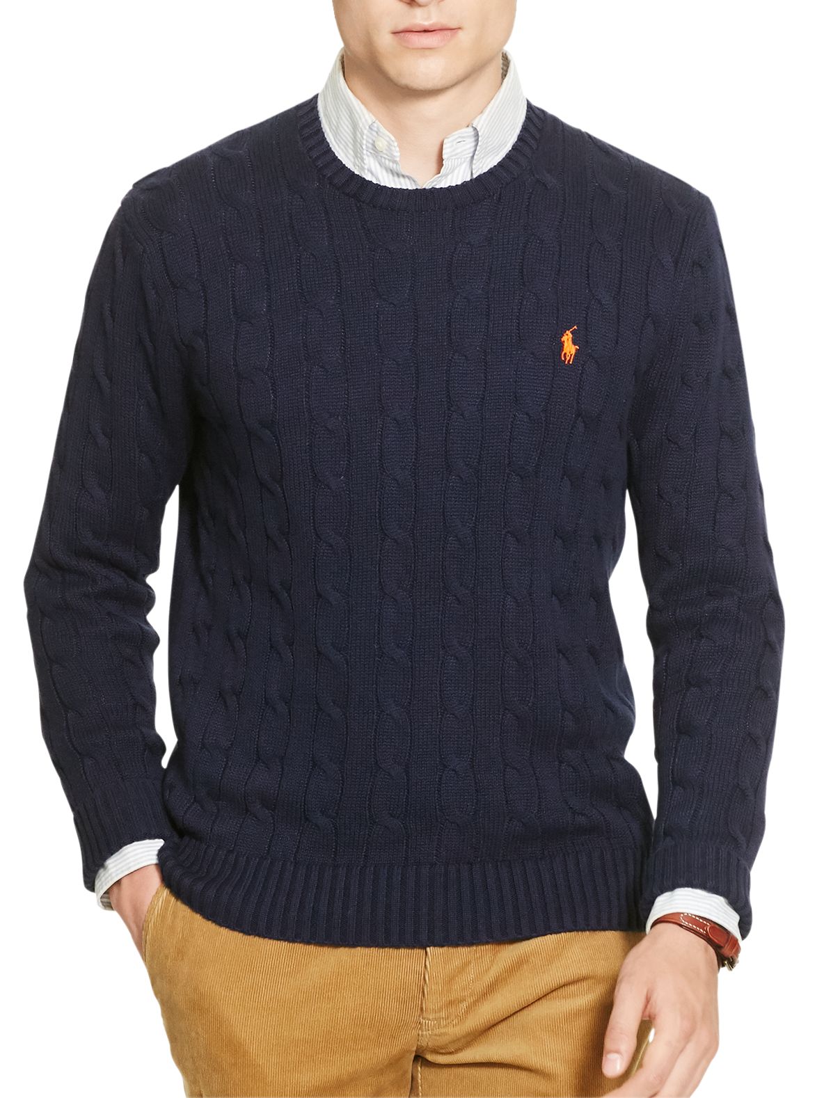 polo ralph lauren navy sweater