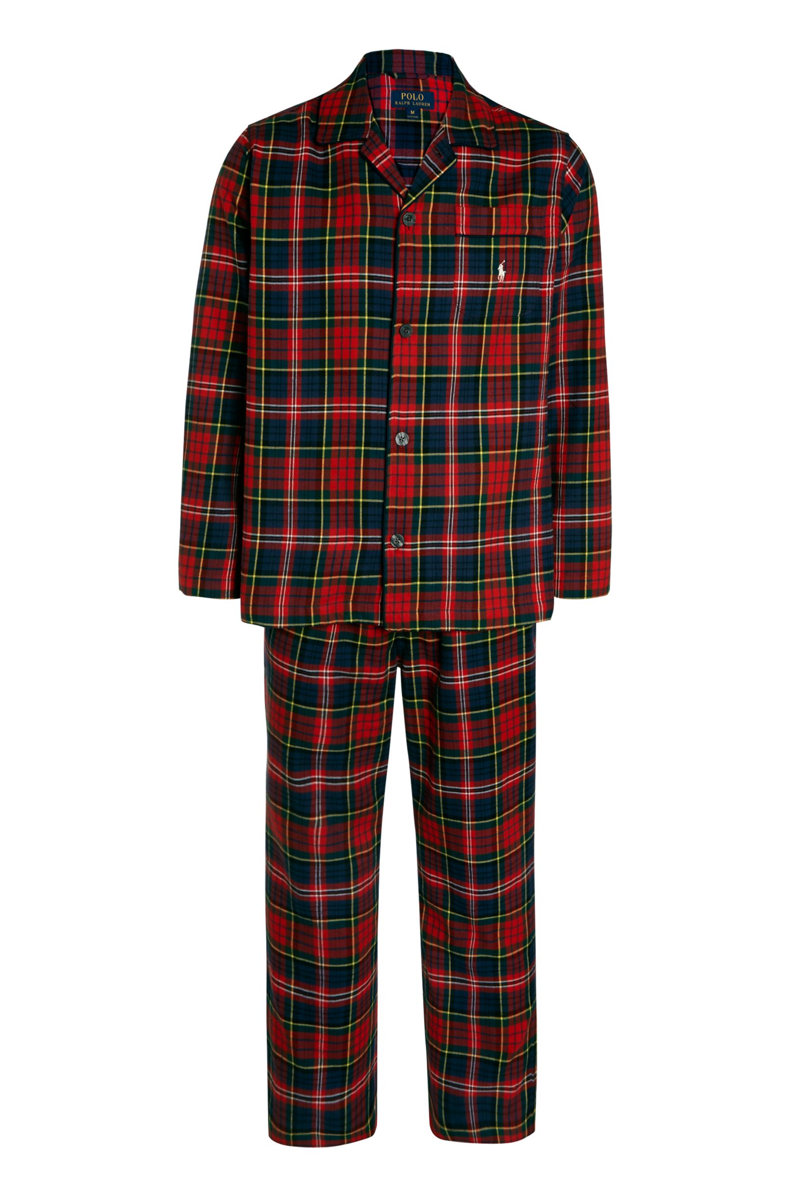 Polo Ralph Lauren Plaid Pyjama Gift Set, Red