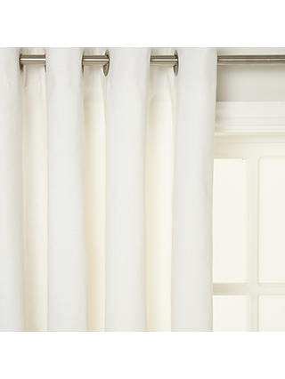 House by John Lewis Pair Lined Eyelet Curtains