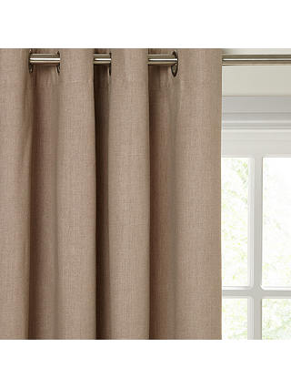 House by John Lewis Pair Lined Eyelet Curtains