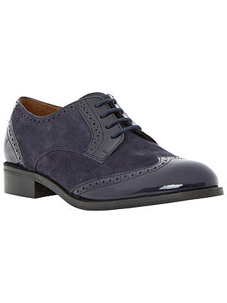 Dune Leslee D Lace Up Suede Brogues