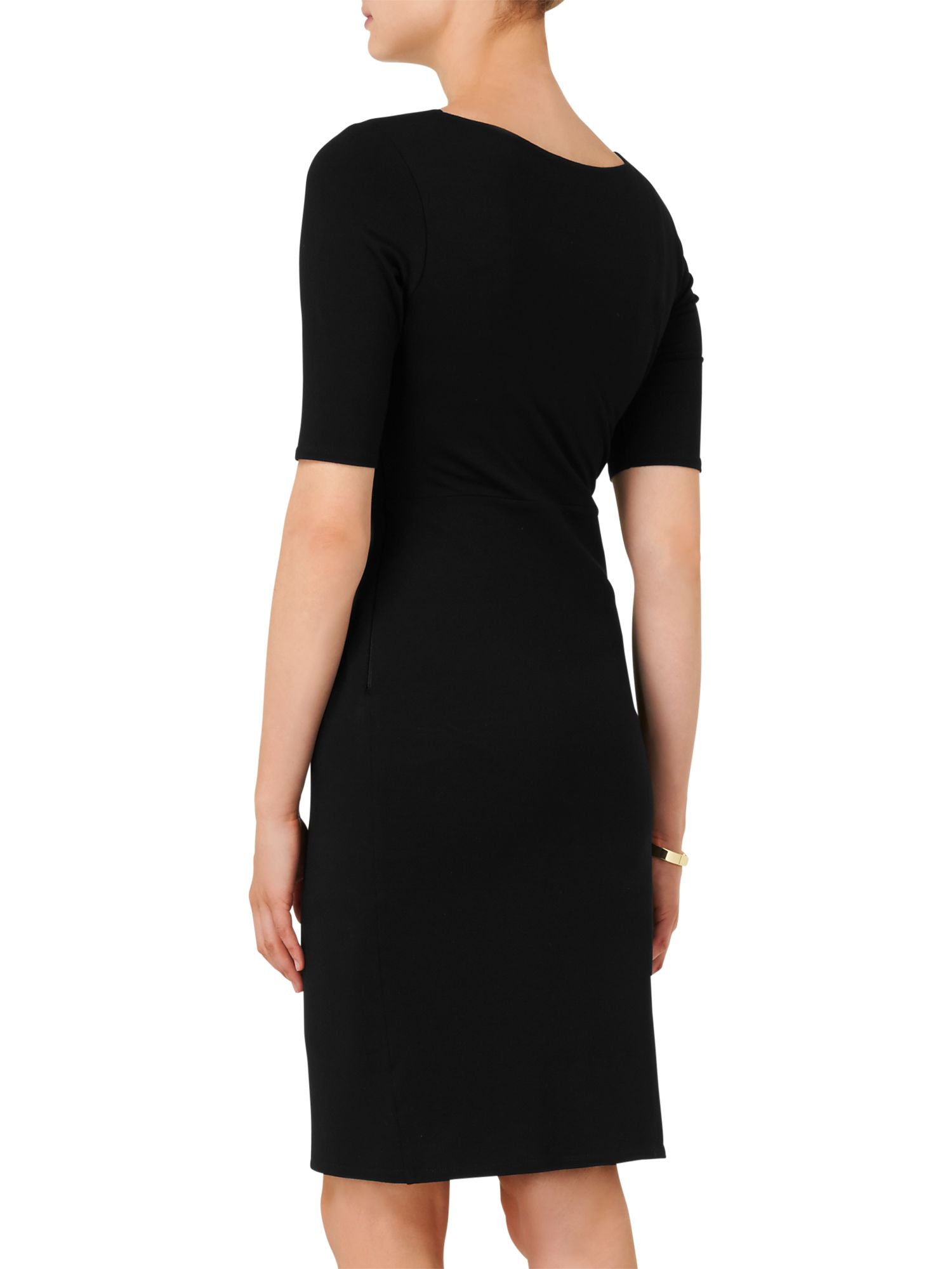 Phase Eight Sinita Dress, Black at John Lewis & Partners