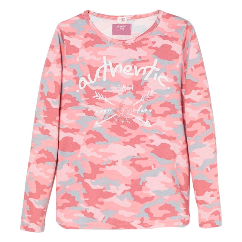 camouflage t shirt for girls