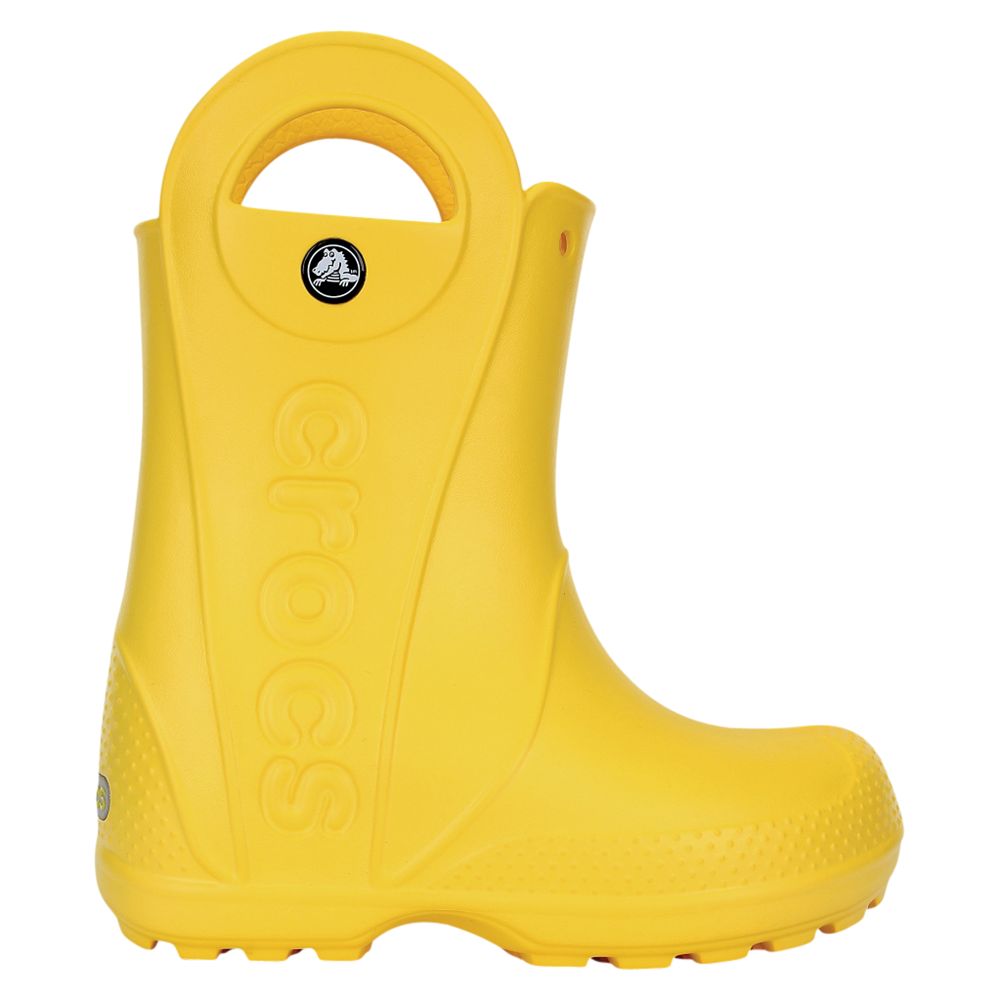 crocs yellow kids