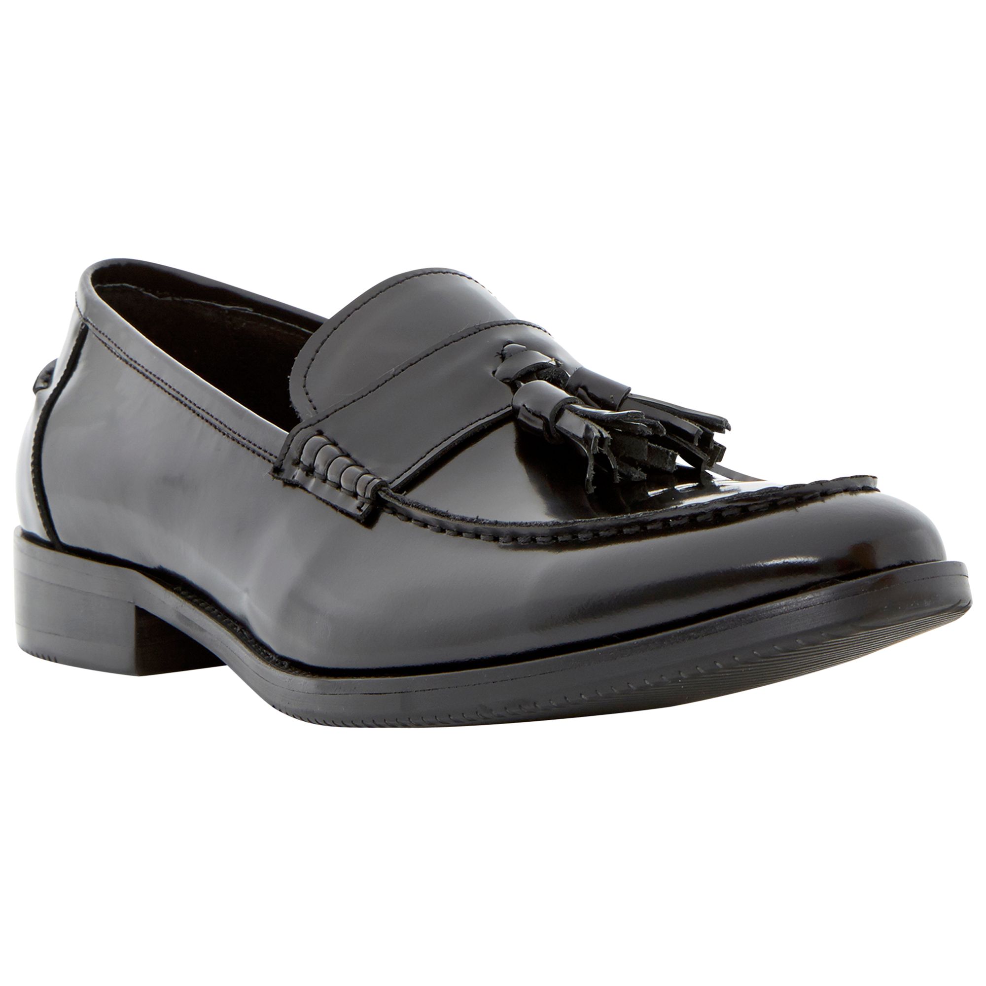 Buy Dune Ronnie Patent Leather Tassle Loafers Online at johnlewis.com