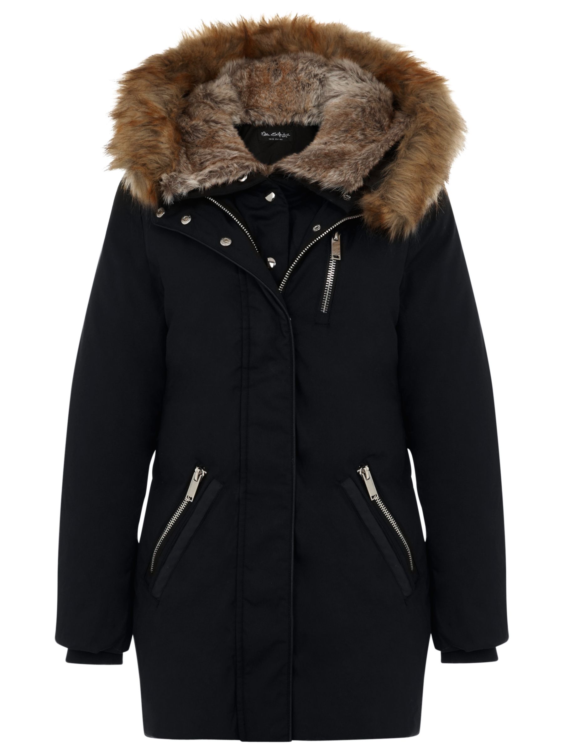 lined parka womens