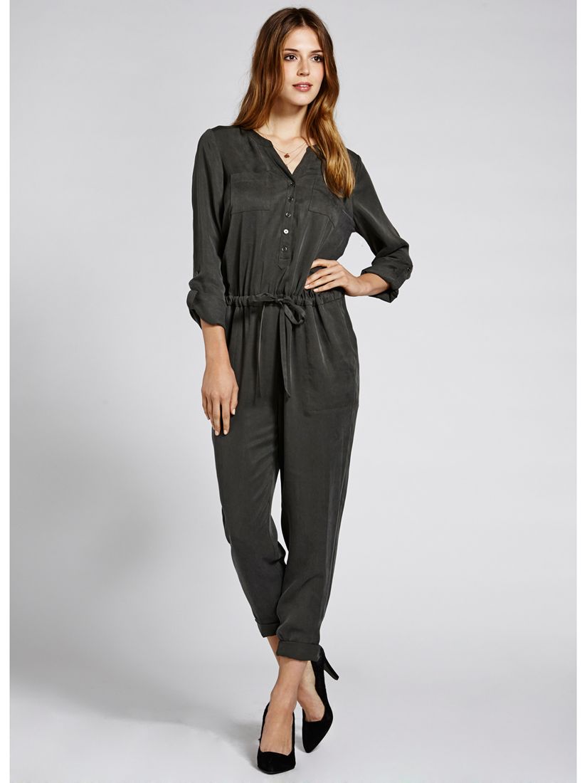 mint velvet khaki jumpsuit