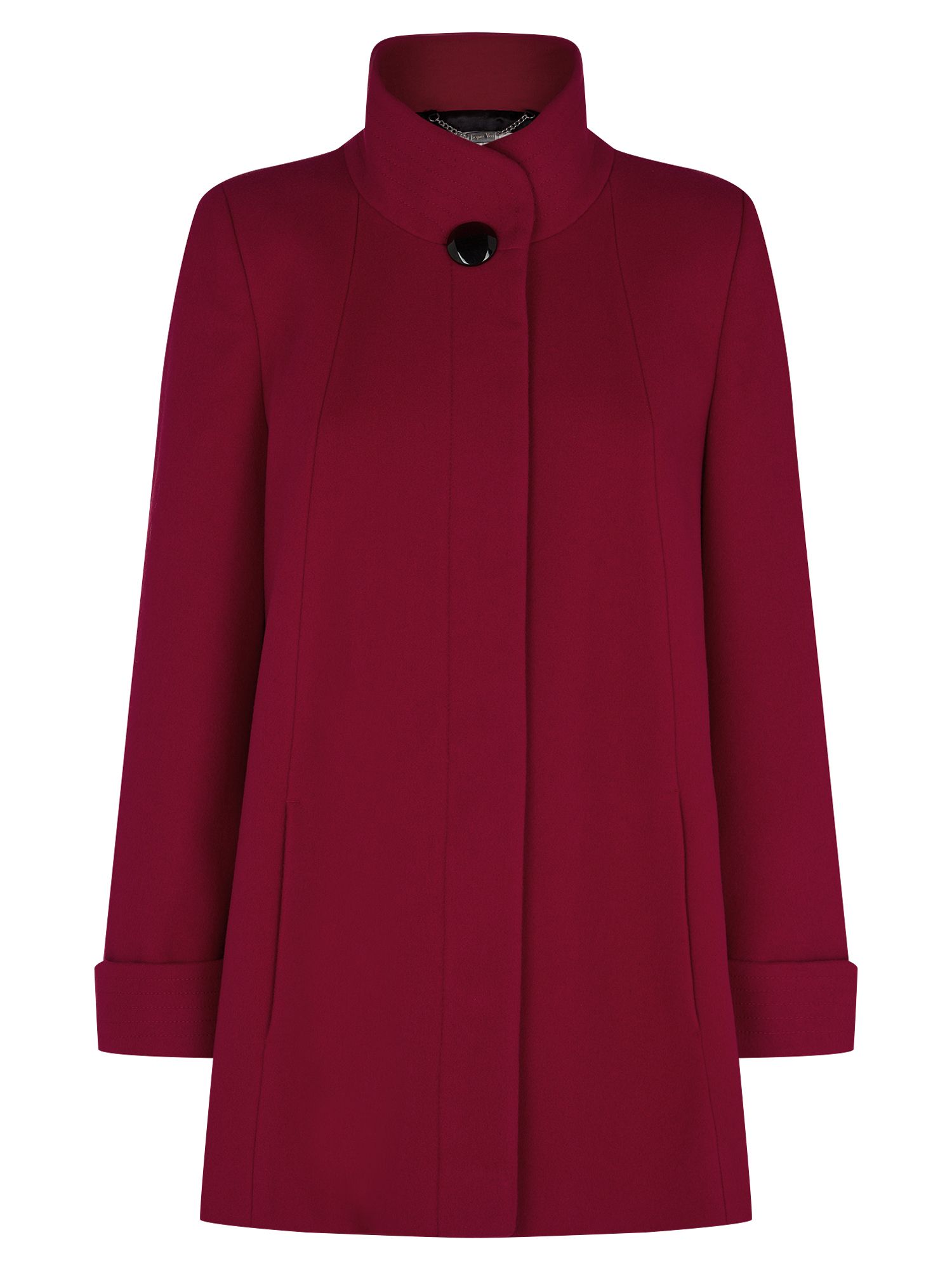 Jacques Vert Short Red Swing Coat At John Lewis Partners