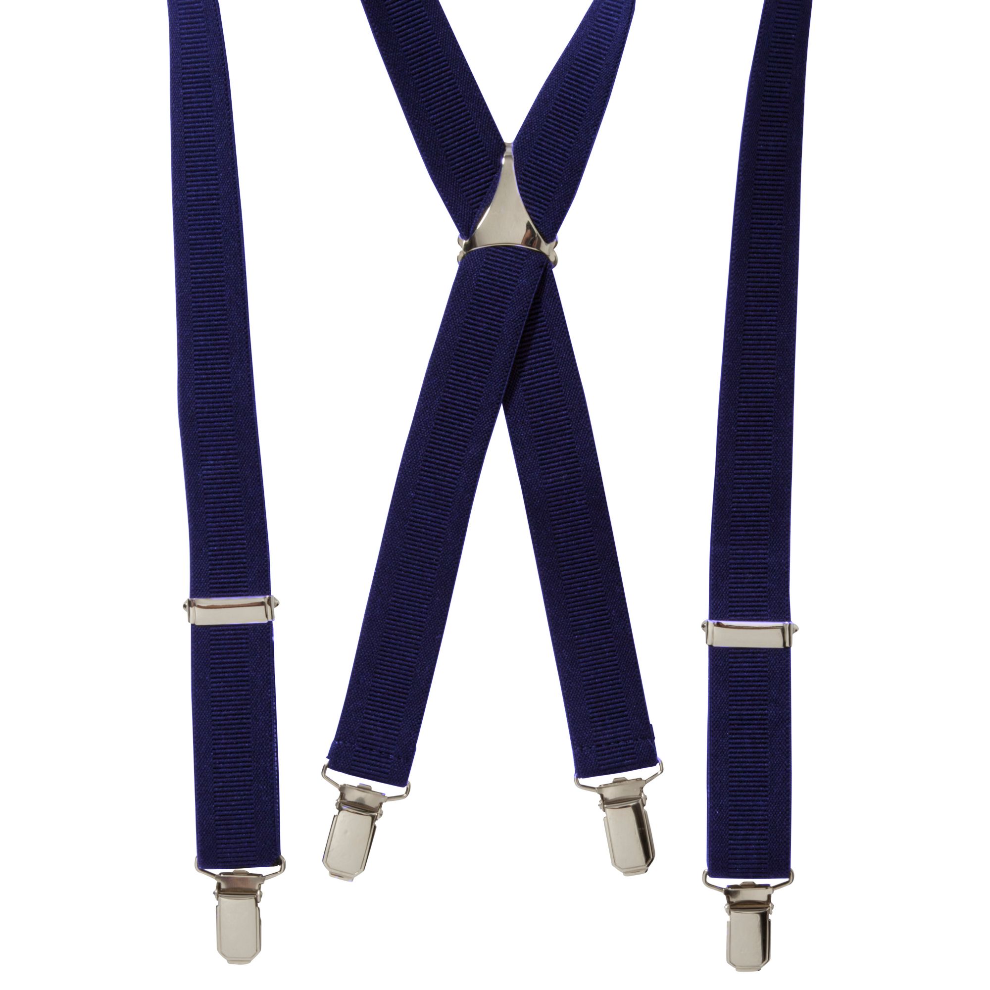 John Lewis Heirloom Collection Boys' Braces, Navy, One Size