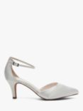 Rainbow Club Harper Satin Pointed Court Shoes, Ivory