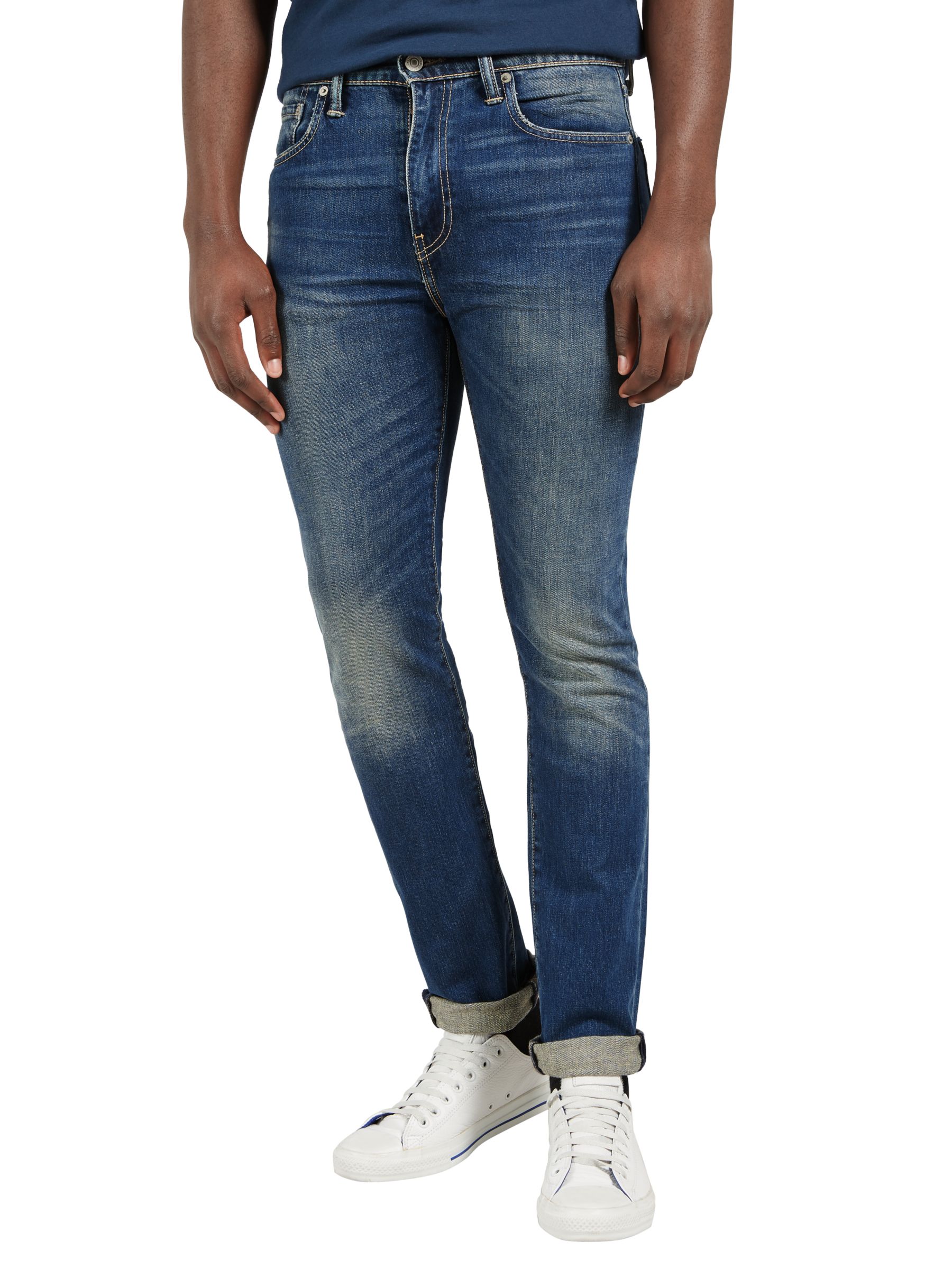 510 Blue Canyon Skinny Jeans, Mid Wash 