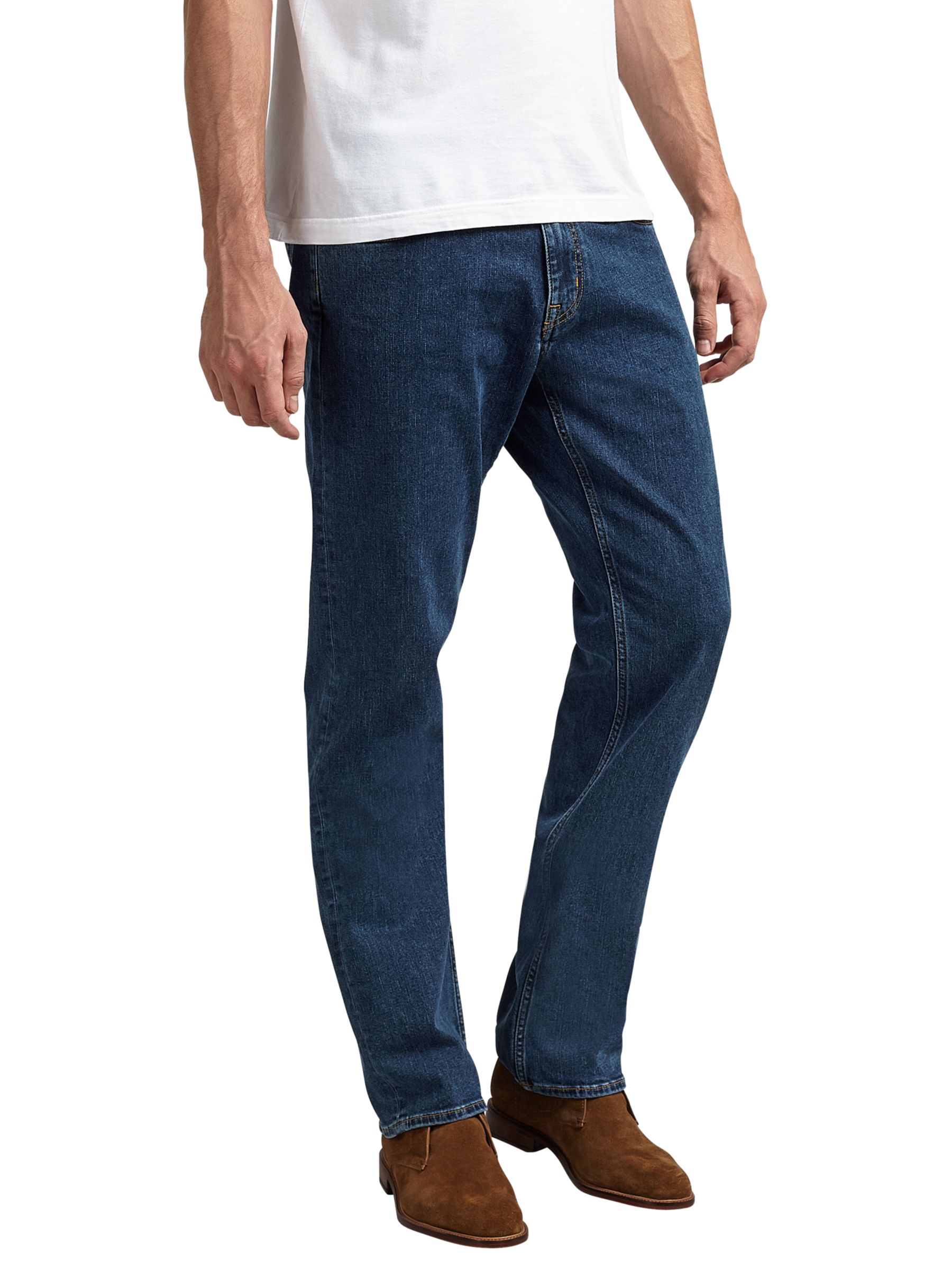 Dialoog heel veel laten we het doen GANT 11 oz Comfort Regular Straight Jeans, , 32S