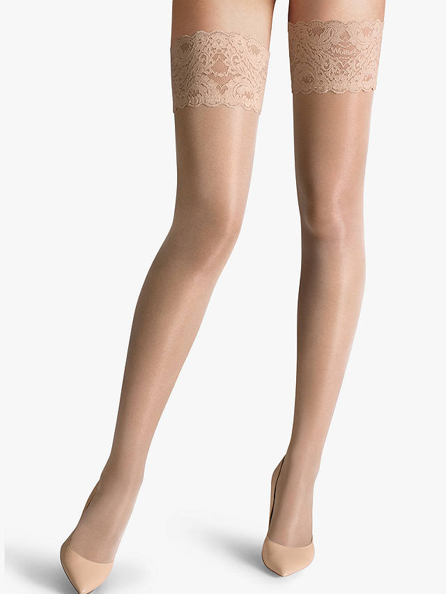 Wolford Satin Touch 20 Denier Stay Ups, Cosmetic