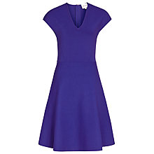Buy Reiss Renee Fit and Flare Dress, Blue Passion Online at johnlewis.com