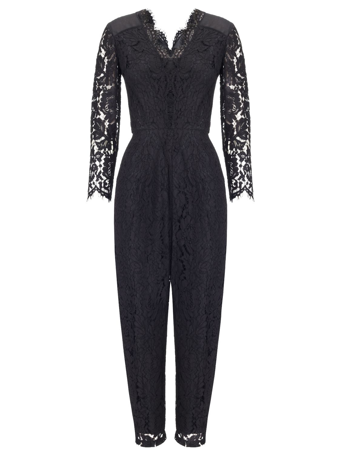 whistles lace jumpsuit