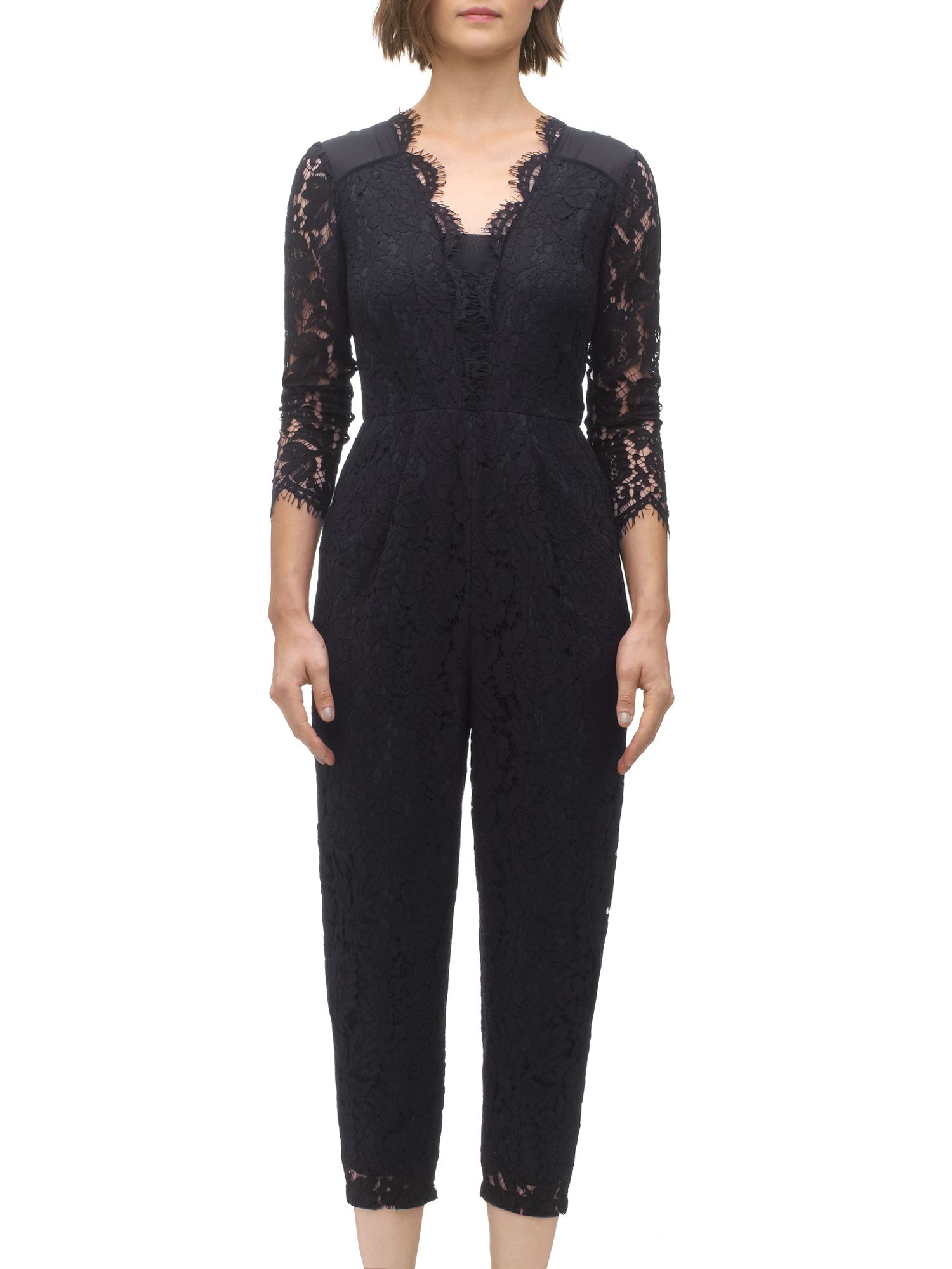 whistles lace jumpsuit