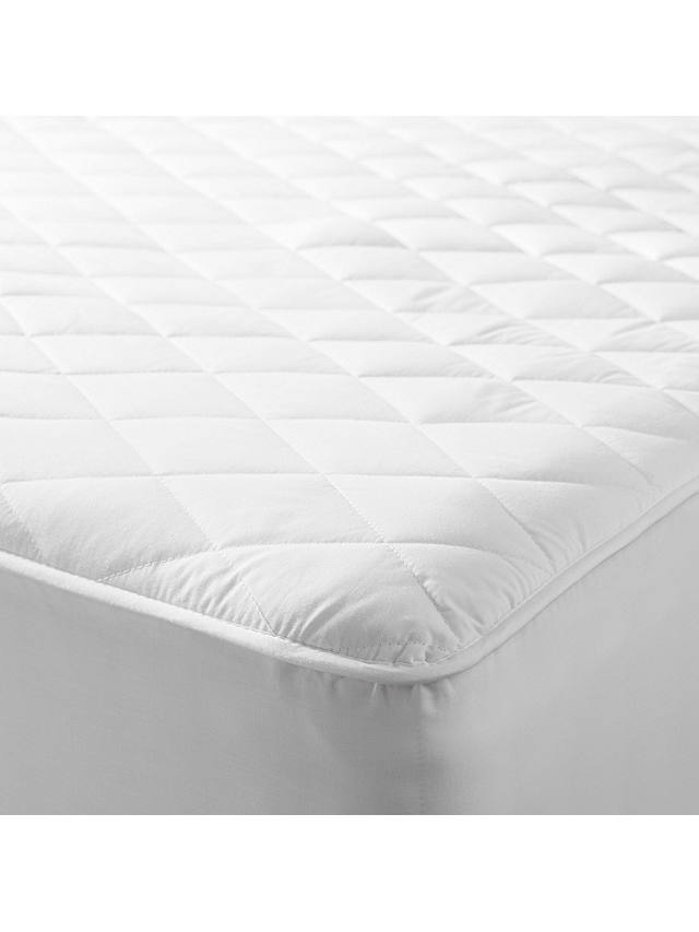 John Lewis Partners Specialist Synthetic Waterproof Quilted Mattress Protector