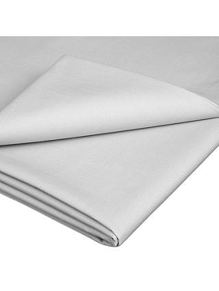 John Lewis & Partners 400 Thread Count Soft & Silky Egyptian Cotton Flat Sheet