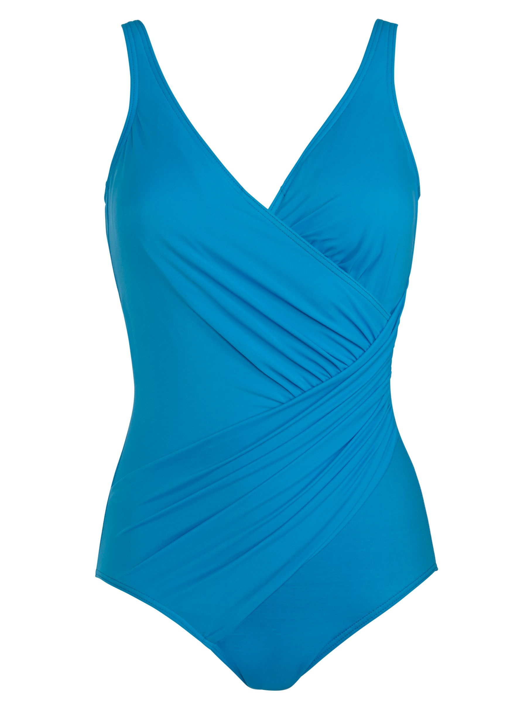 Buy Miraclesuit Oceanus Shaping Swimsuit, Turquoise Online at johnlewis.com
