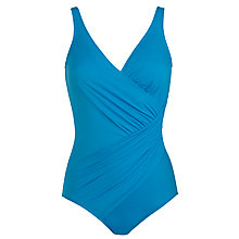 Buy Miraclesuit Oceanus Shaping Swimsuit, Turquoise Online at johnlewis.com