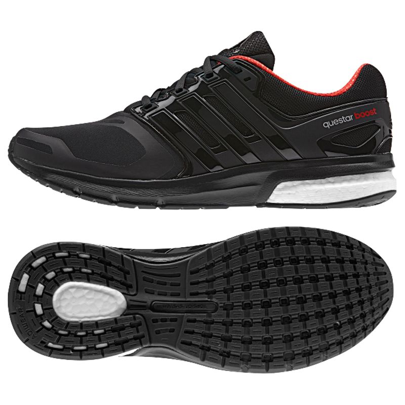 Adidas Questar Boost Techfit Men's Running Shoes at John Lewis \u0026 Partners