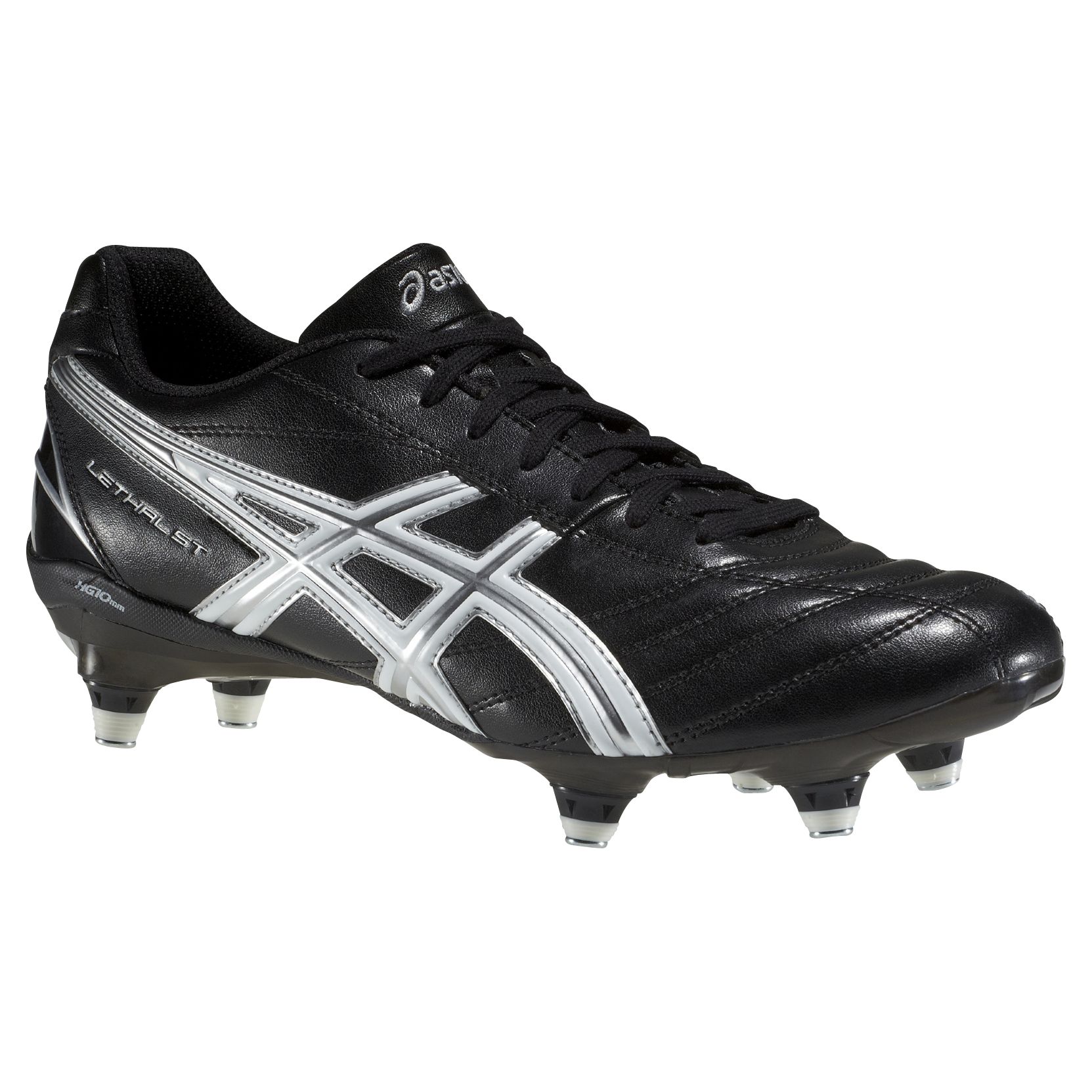 white asics rugby boots
