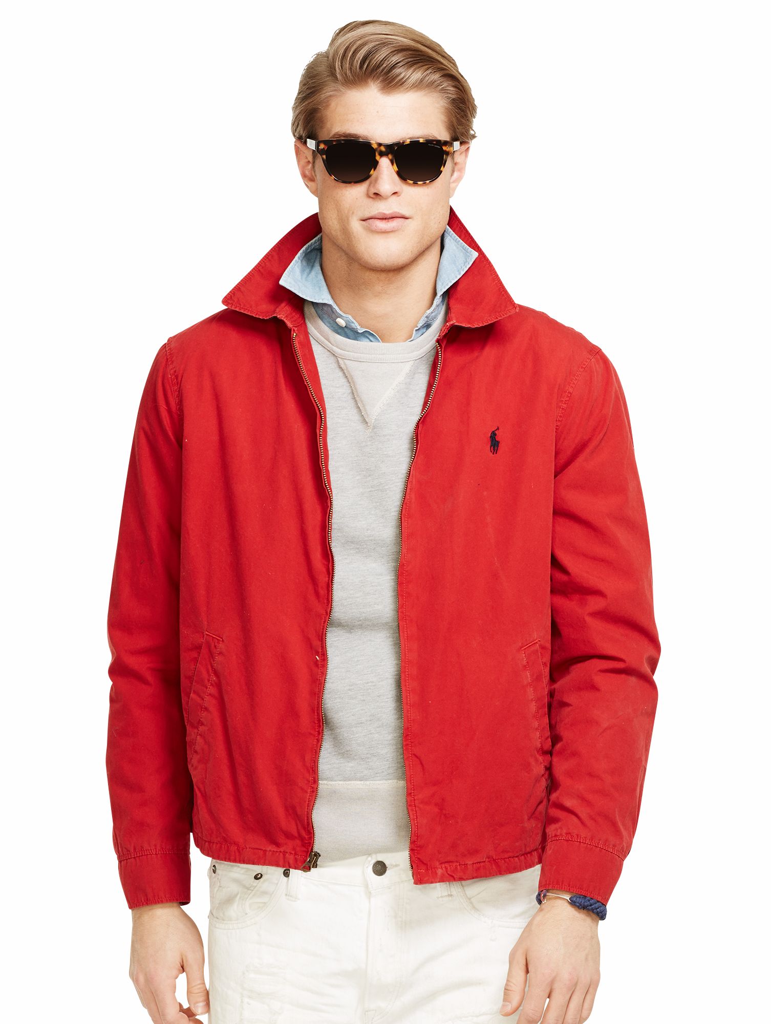 red ralph lauren jacket