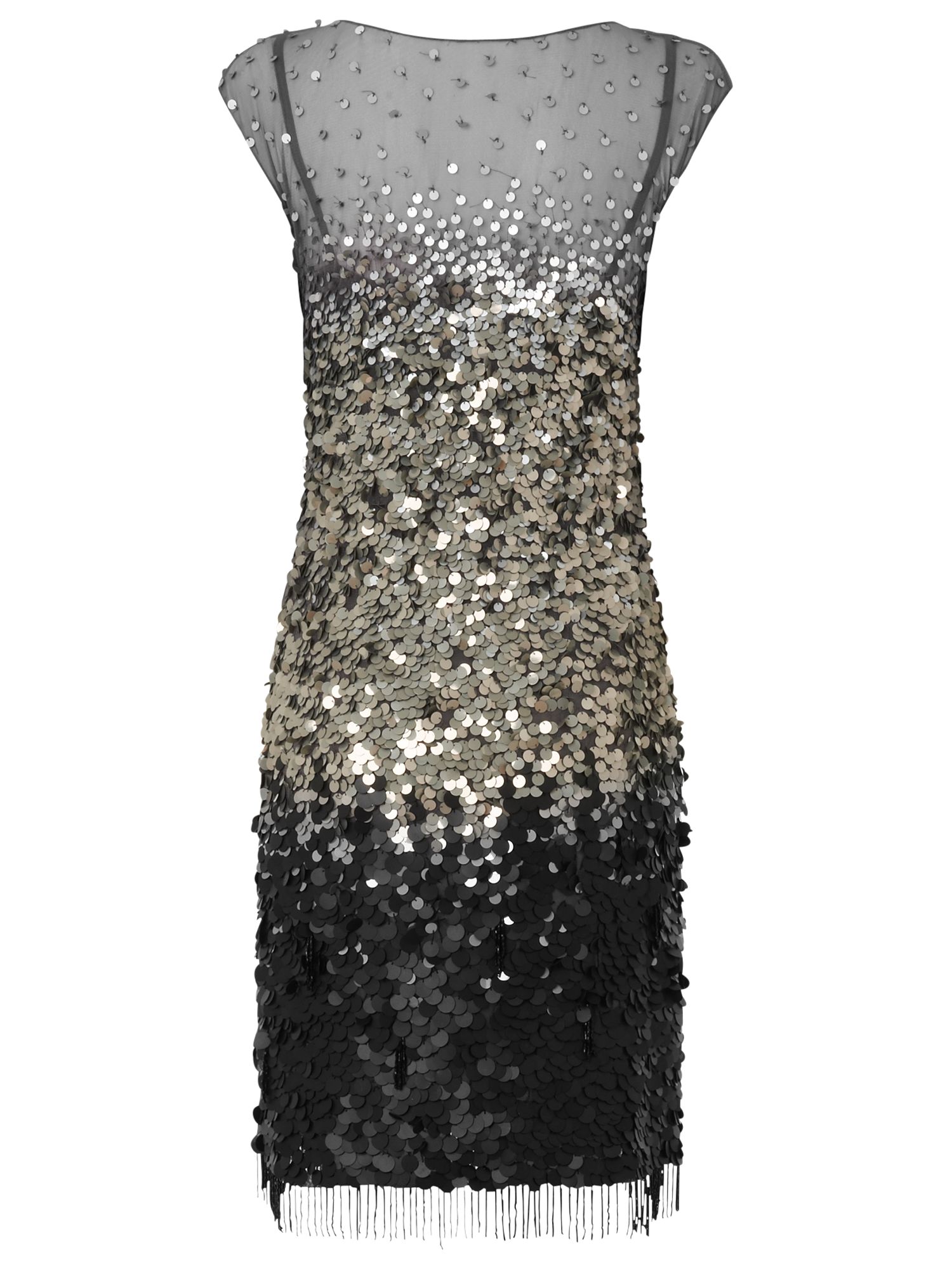 phase eight black sequin dress