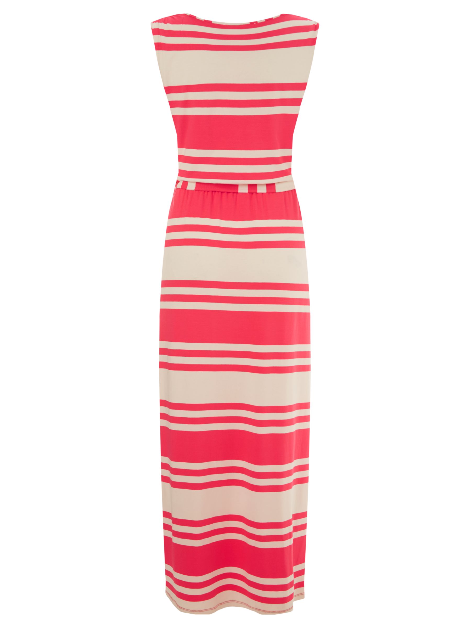 Buy Collection WEEKEND by John Lewis Stripe Maxi Dress, Pink/Ecru ...