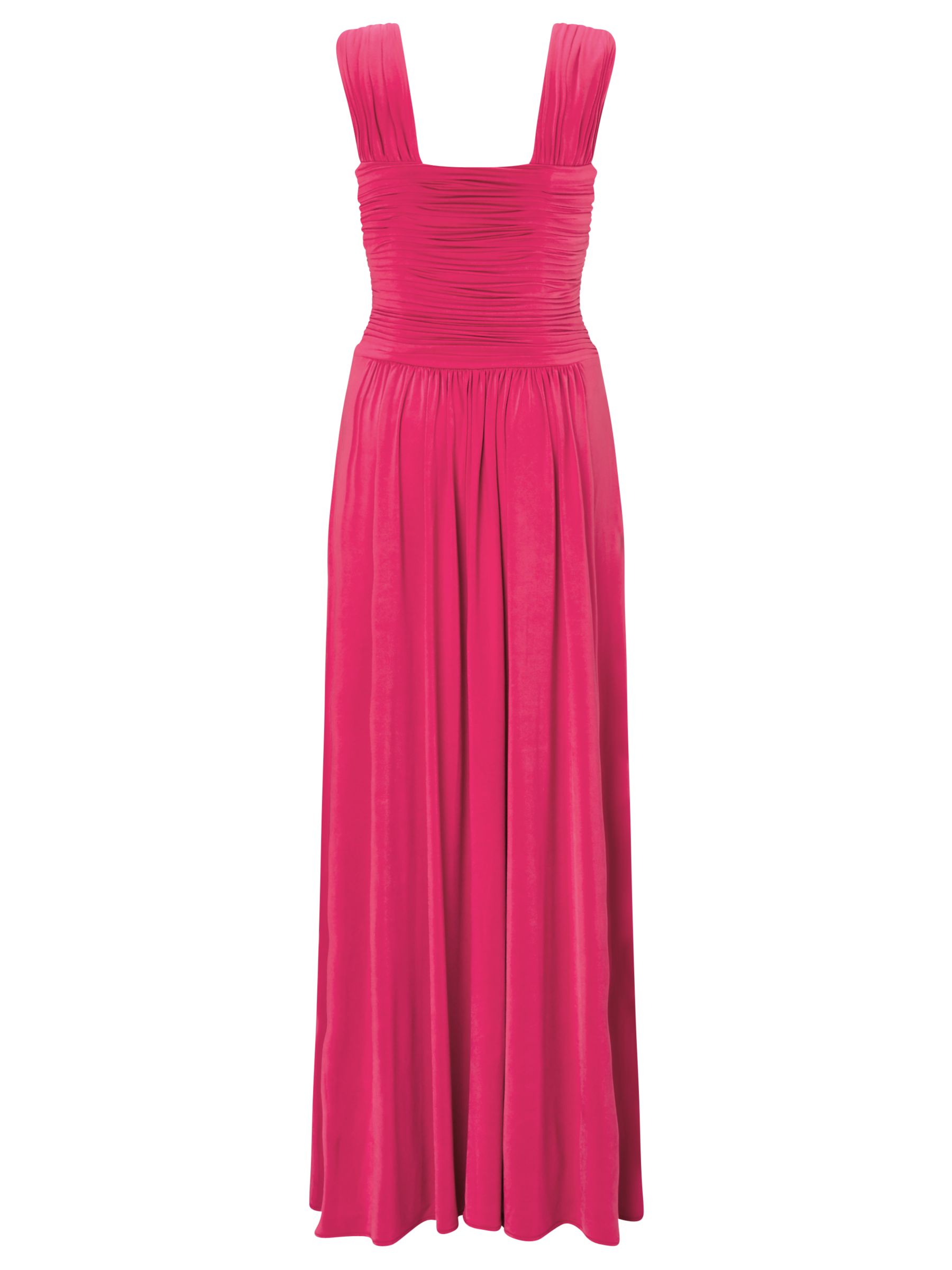 Buy John Lewis Frances Jersey Maxi Dress, Pink Online at johnlewis.com
