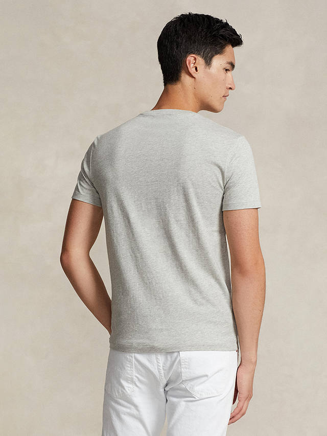 Polo Ralph Lauren Custom Slim Fit T-Shirt, New Heather Grey