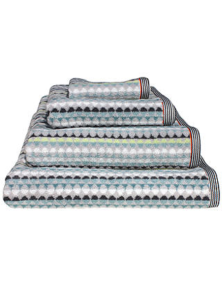 Margo Selby for John Lewis Elham Towels, Blue