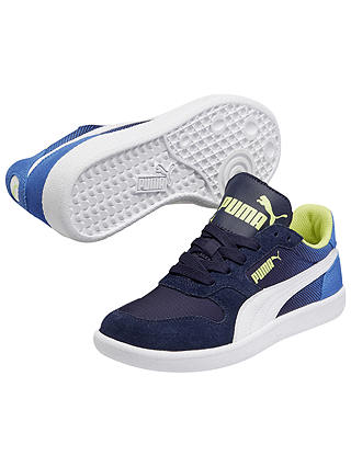 Puma Children's Icra Suede Trainers, Peacoat Blue at John Lewis & Partners