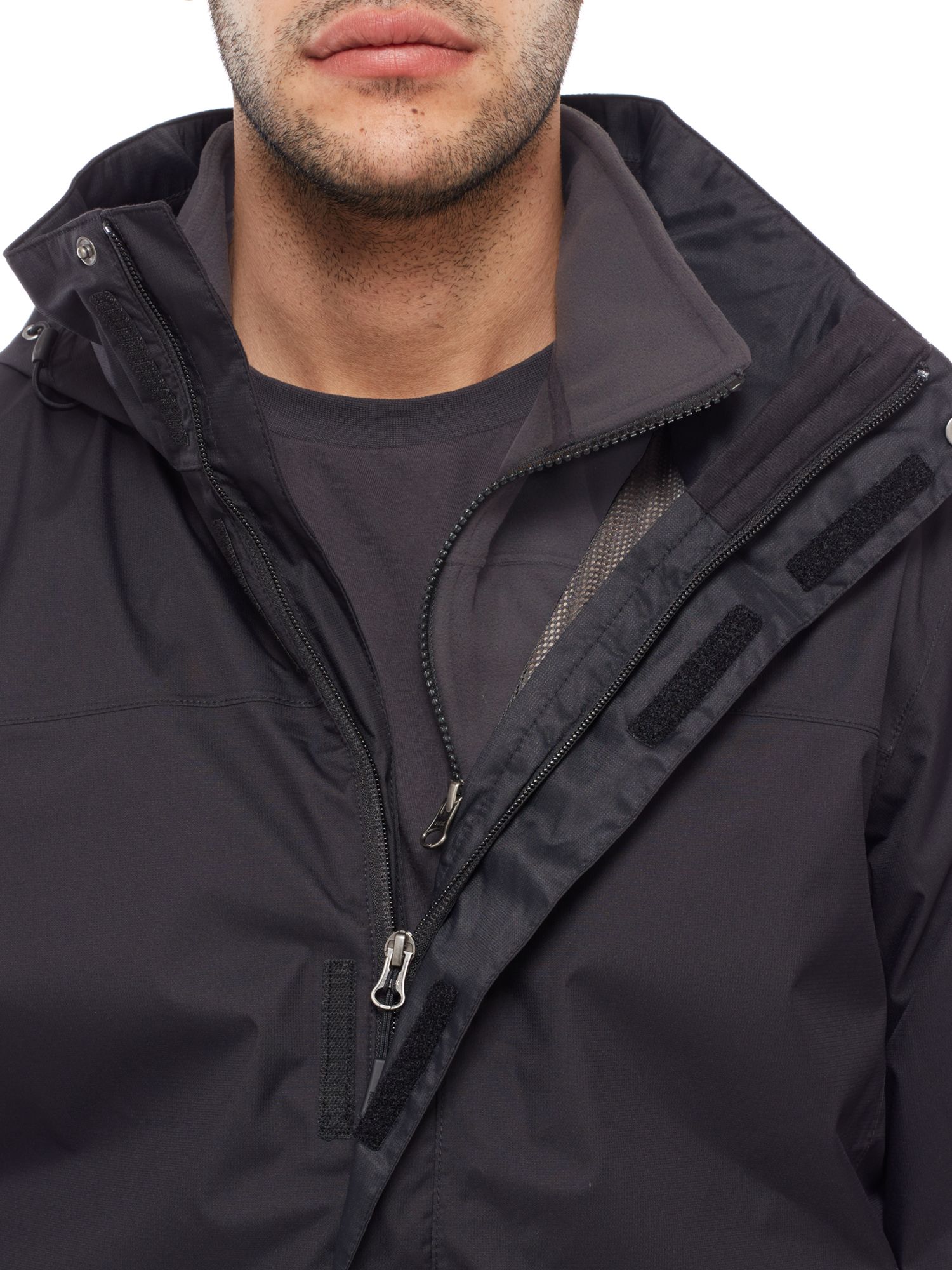 handig Neuken Behandeling The North Face Evolve II Triclimate 3-in-1 Waterproof Men's Jacket, Black  at John Lewis & Partners