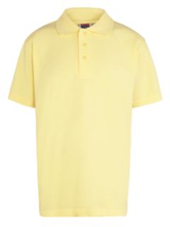 School Polo Shirt, Gold, 12 years
