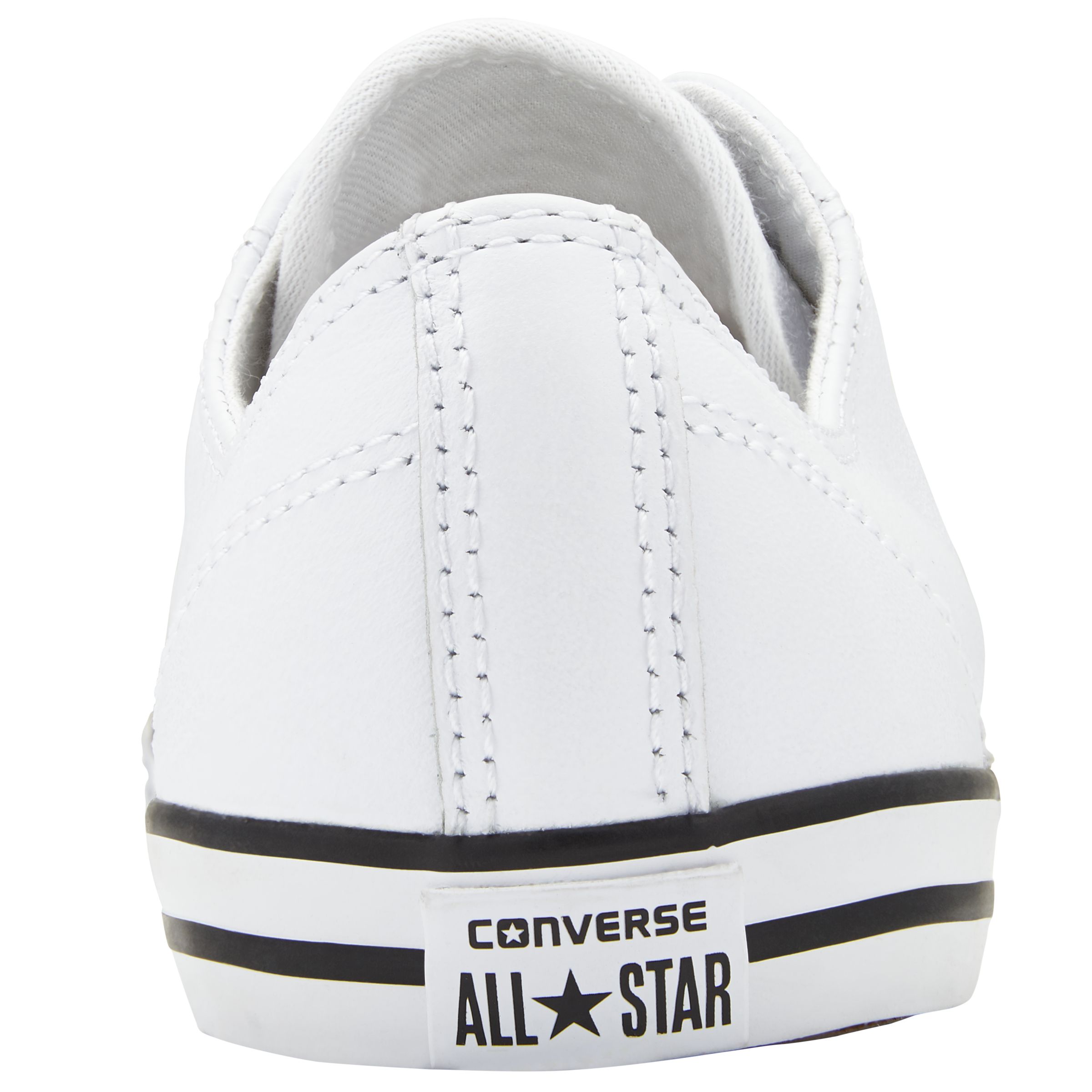 converse all star ox leather white womens