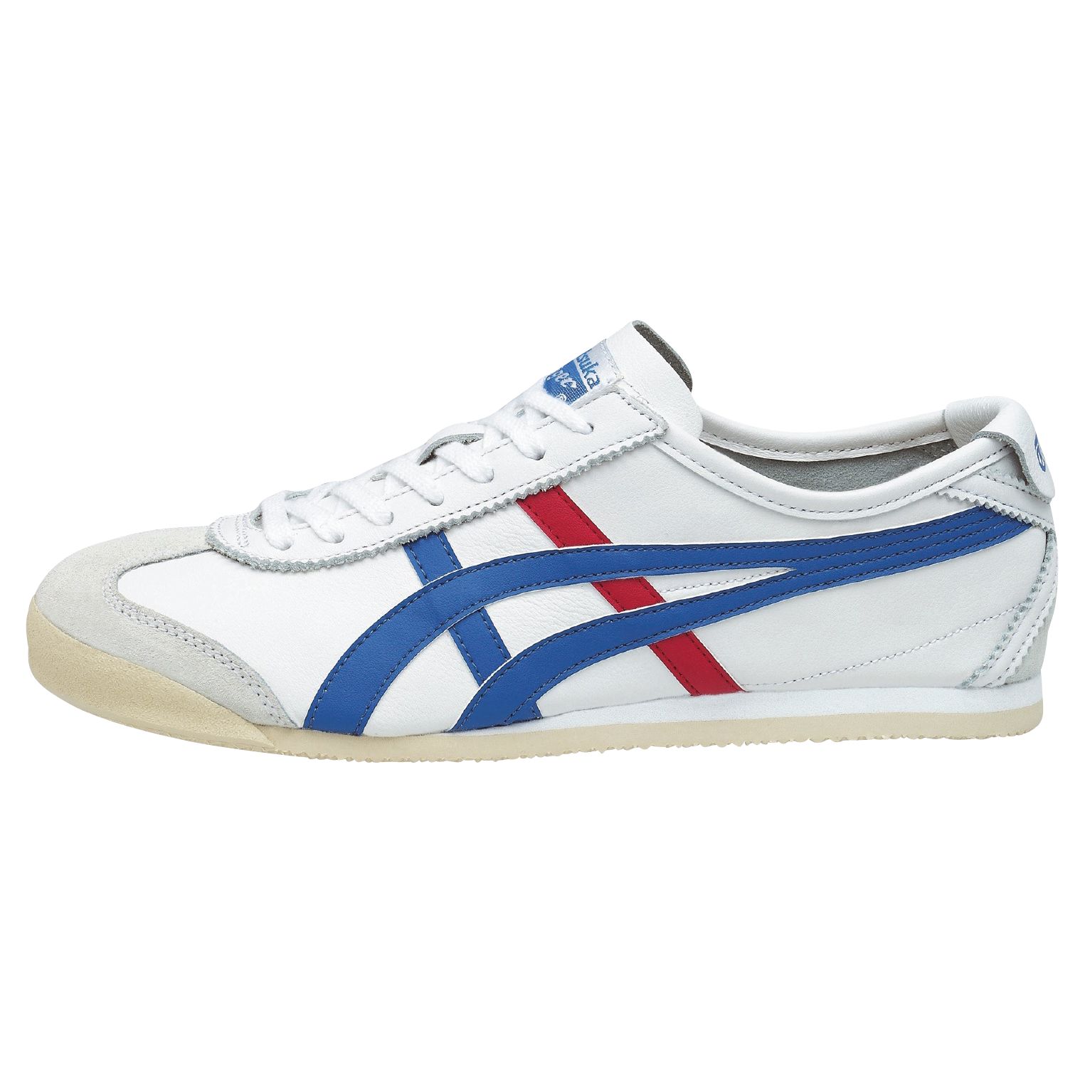 Onitsuka Tiger Mexico 66 Men's Trainers, White/Blue