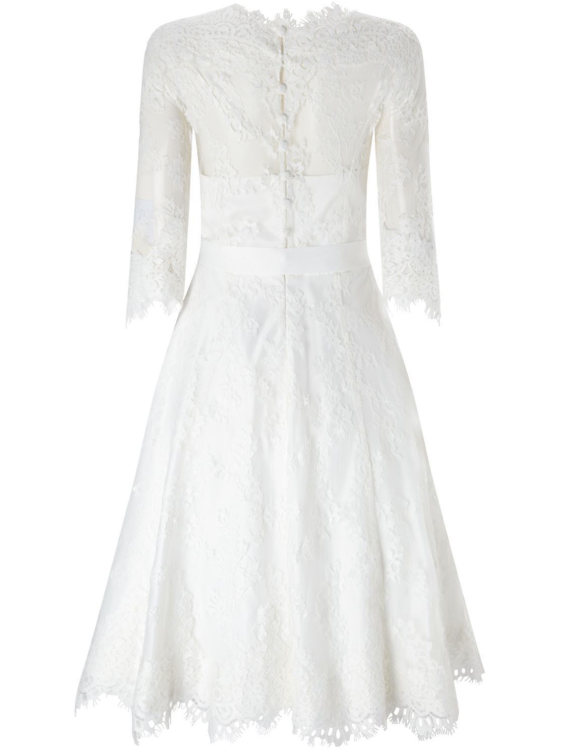 Phase Eight Bridal Cressida Wedding Dress, Ivory, 14